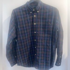 Vintage J.Crew Men's Oarsman Tag Long Sleeve Button Down Shirt, sz XL